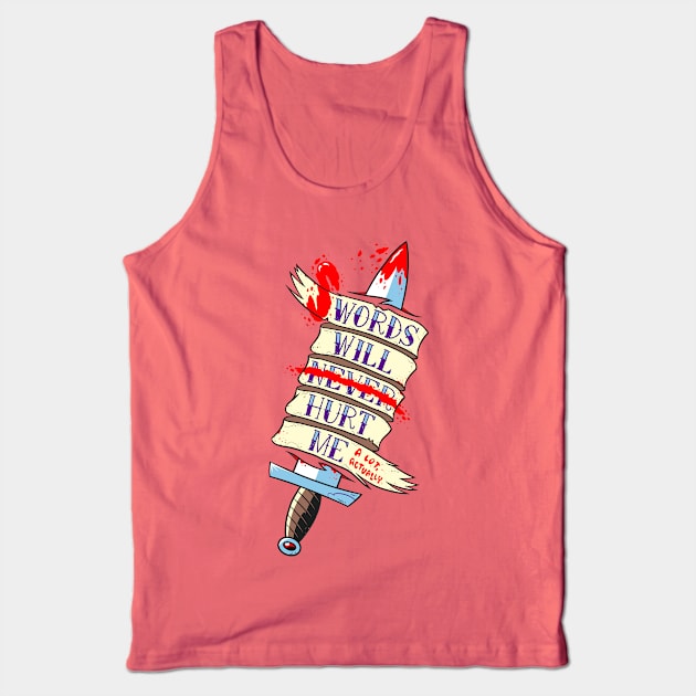 The S-Word Tank Top by Morkki